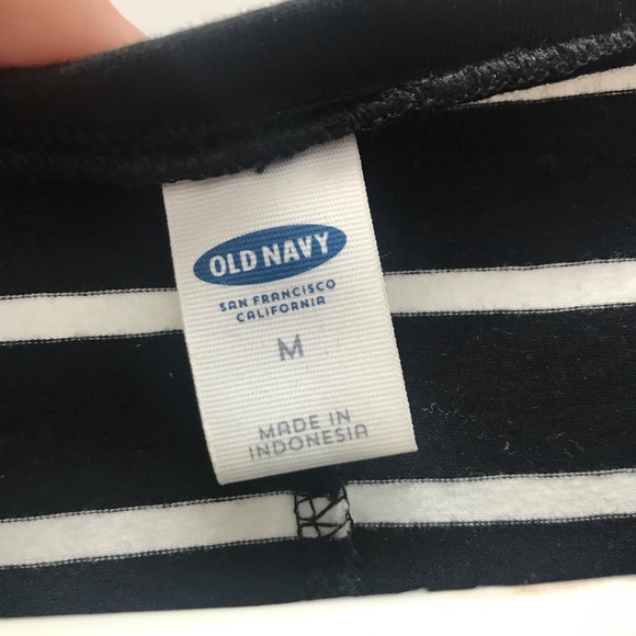 Striped T-shirt dress - Picture 2 of 2